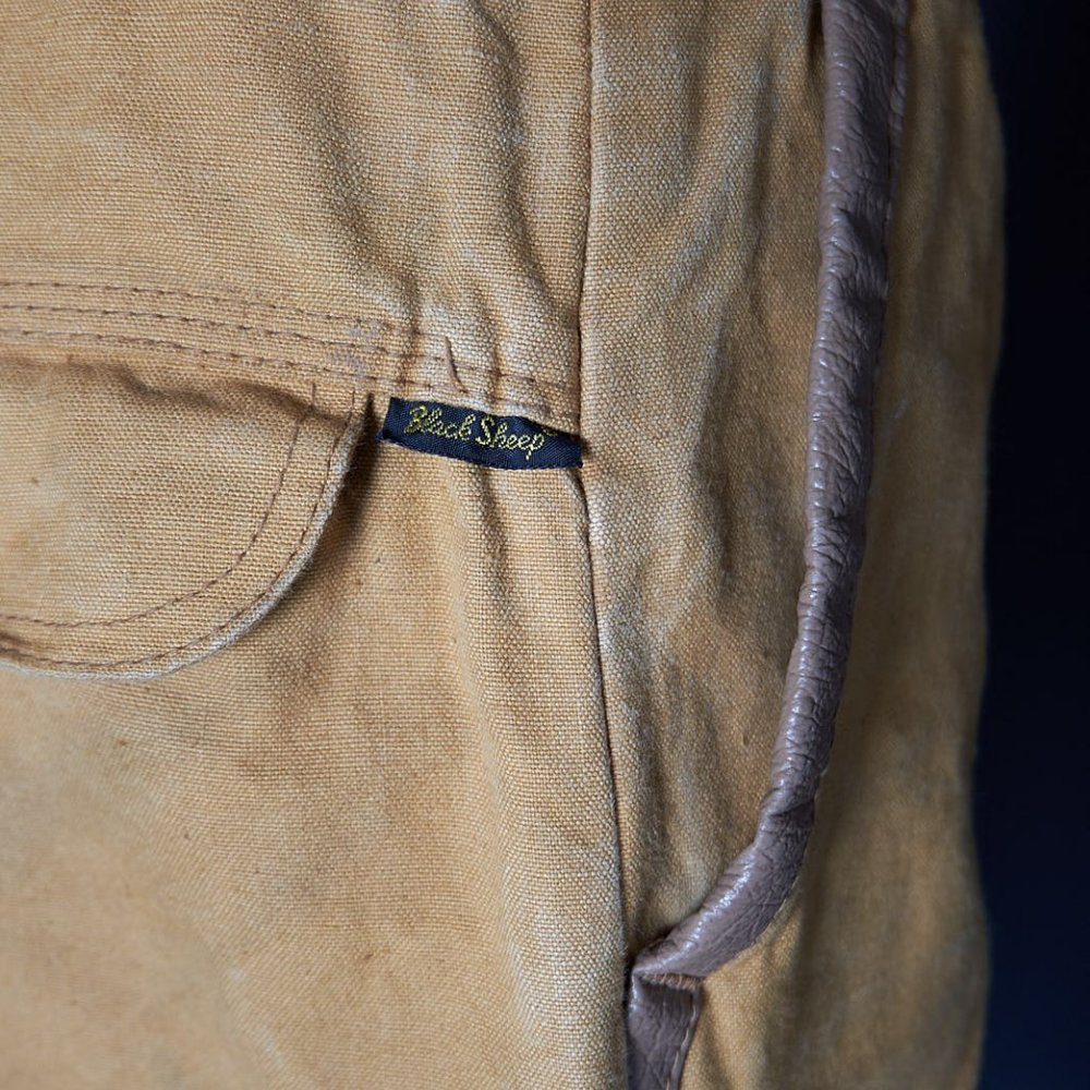 1970s Black Sheep Duck Canvas Brush Pants
